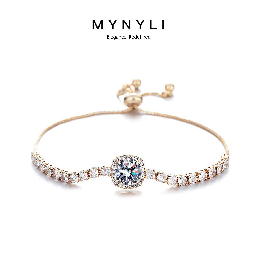 MY NYLI D'Giorgia Zirconia Bracelet ( Gold ) - PRE ORDER