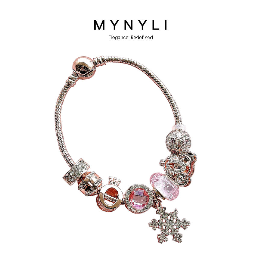 MY NYLI Rose Gold Starry Bracelet